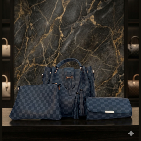 ADELE 3 PIECE BLUE