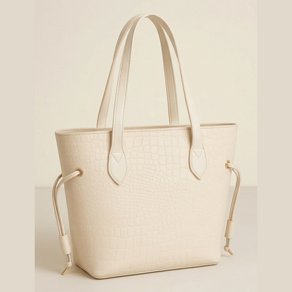 Haili Crocodile Beige