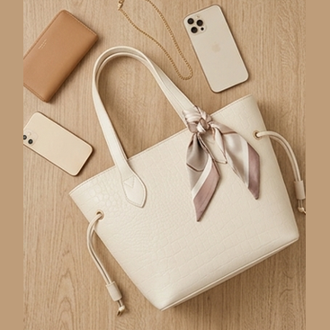 Haili Crocodile Beige
