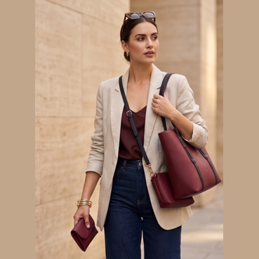RAISA 3 PCS MAROON