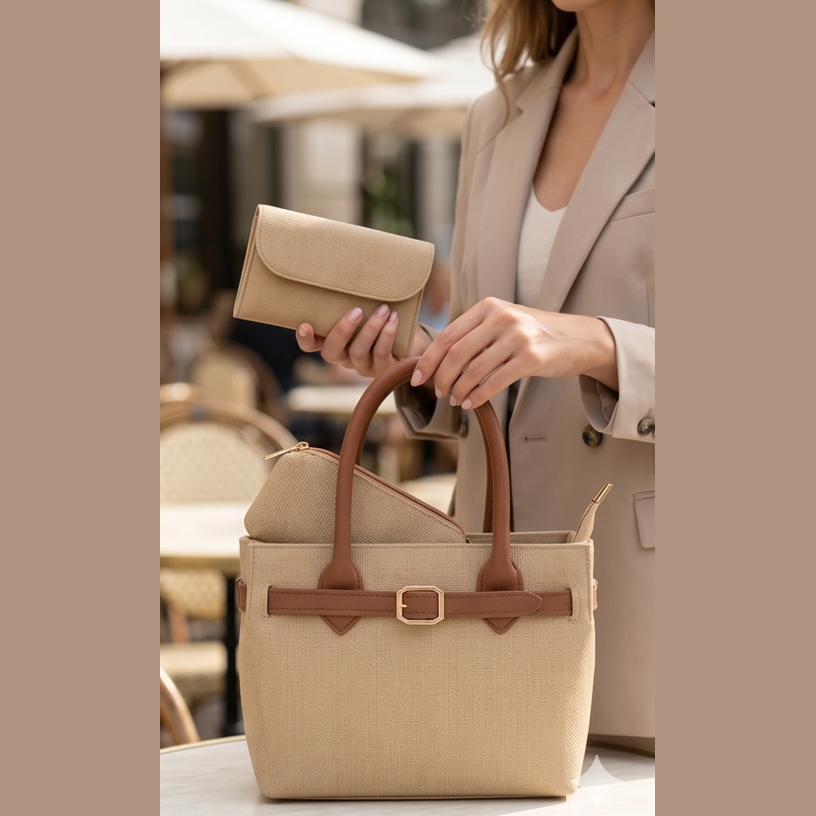 JALE BEIGE 3 PCS