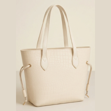 Haili Crocodile Beige