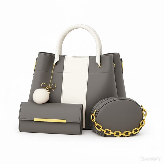 Queen Grey 3 pieces