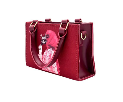Mini Vessel Maroon Hand Carry Bag