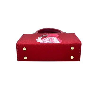 Mini Vessel Maroon Hand Carry Bag