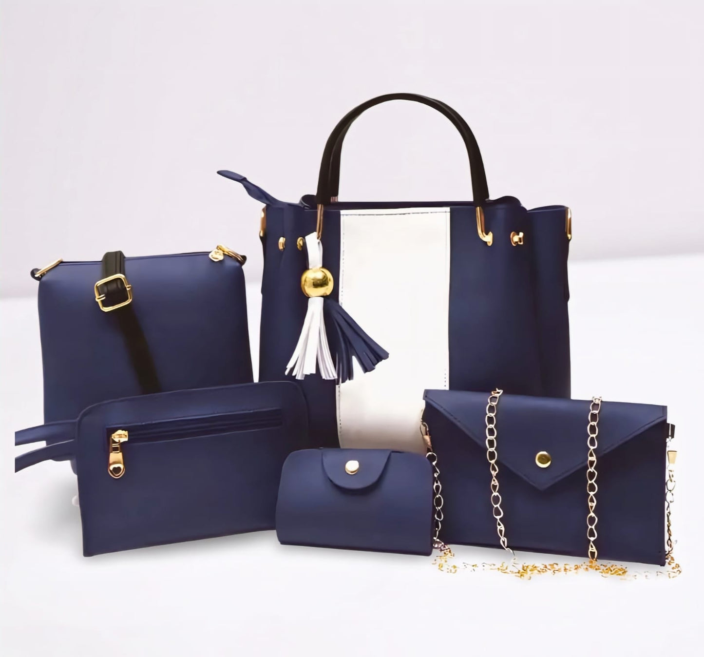 Wage Navy Blue 5 Piece
